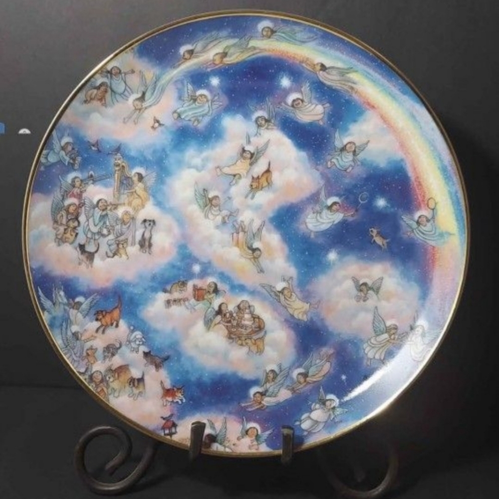 FRANKLIN MINT  HEAVENLY DAYS BY BILL BELL LIMITED EDITION PLATE N○ LA4820